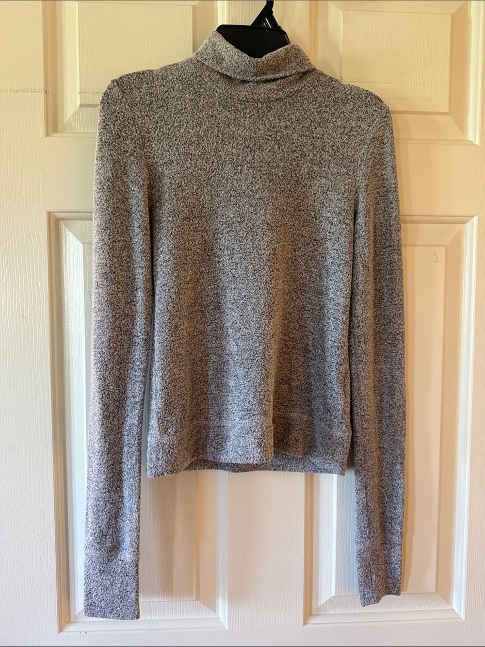 Me to We Heather Gray Turtleneck Sweater